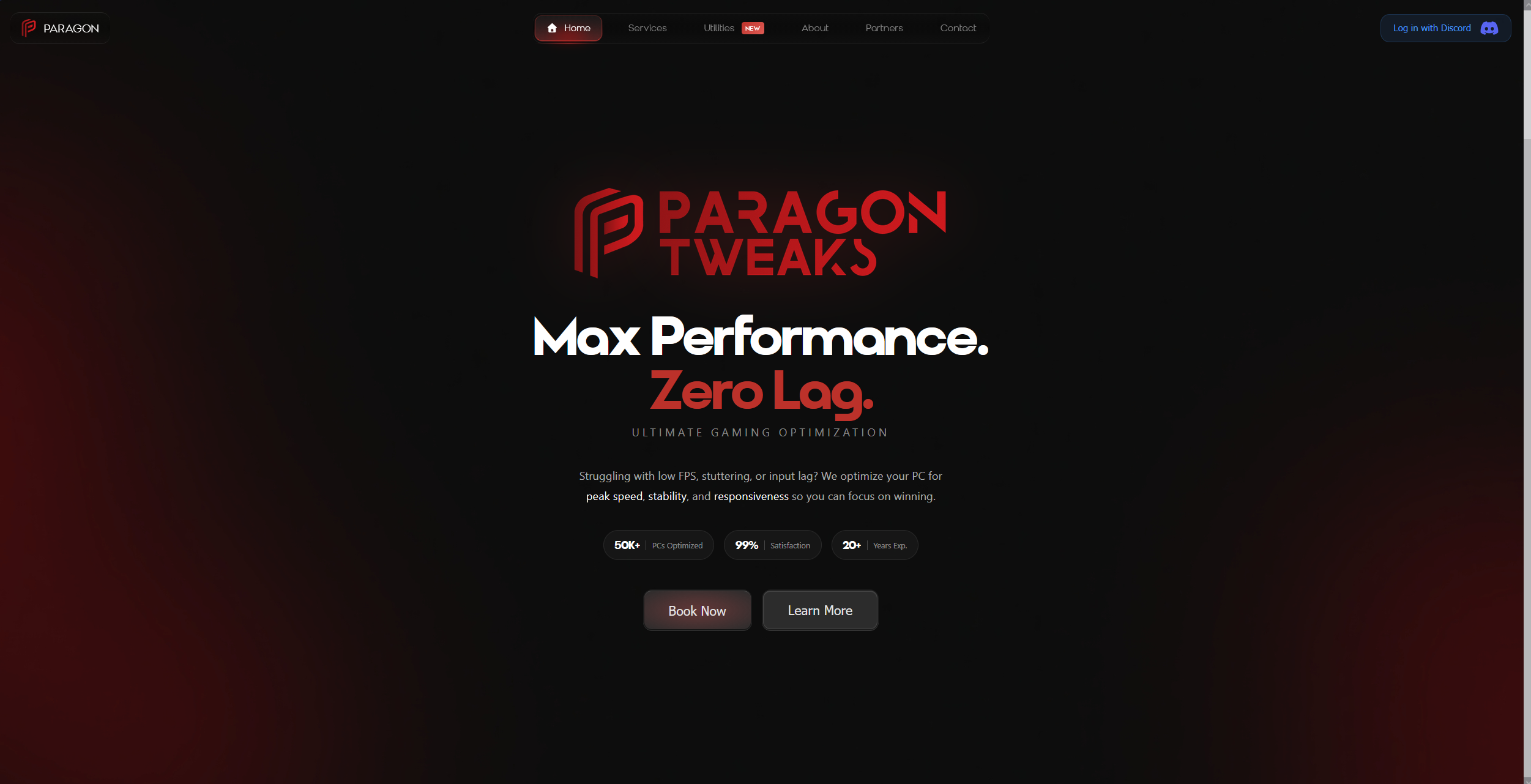 Paragon Tweaks site
